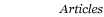 Published Articles